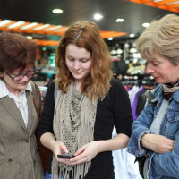Is your cell phone causing “tech neck” wrinkles? Shopping