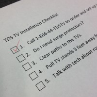 What to expect when you’re expecting (TDS TV) install checklist cropped