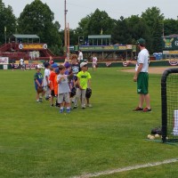 TDS TV and the Mallards hit a home run with Little League Clinic 20150711_121005