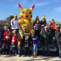 TDS employees give back! Pokemon float