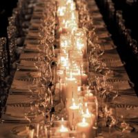 Seen on Pinterest: 10 Times Candles Stole the Show candle-tables