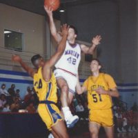 TDS Employee Inducted to Marian University Hall of Fame Daryl Basketball picture from Marian