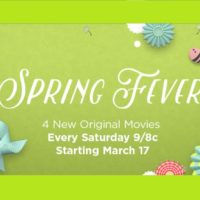 A serious case of spring fever on Hallmark Spring fever hallmark_sq