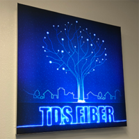 Merrimac, TDS Fiber is here! TDS Fiber wall