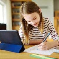 Supplies for virtual back to school shutterstock_1679764711